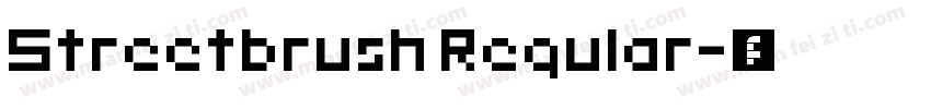 Streetbrush Regular字体转换